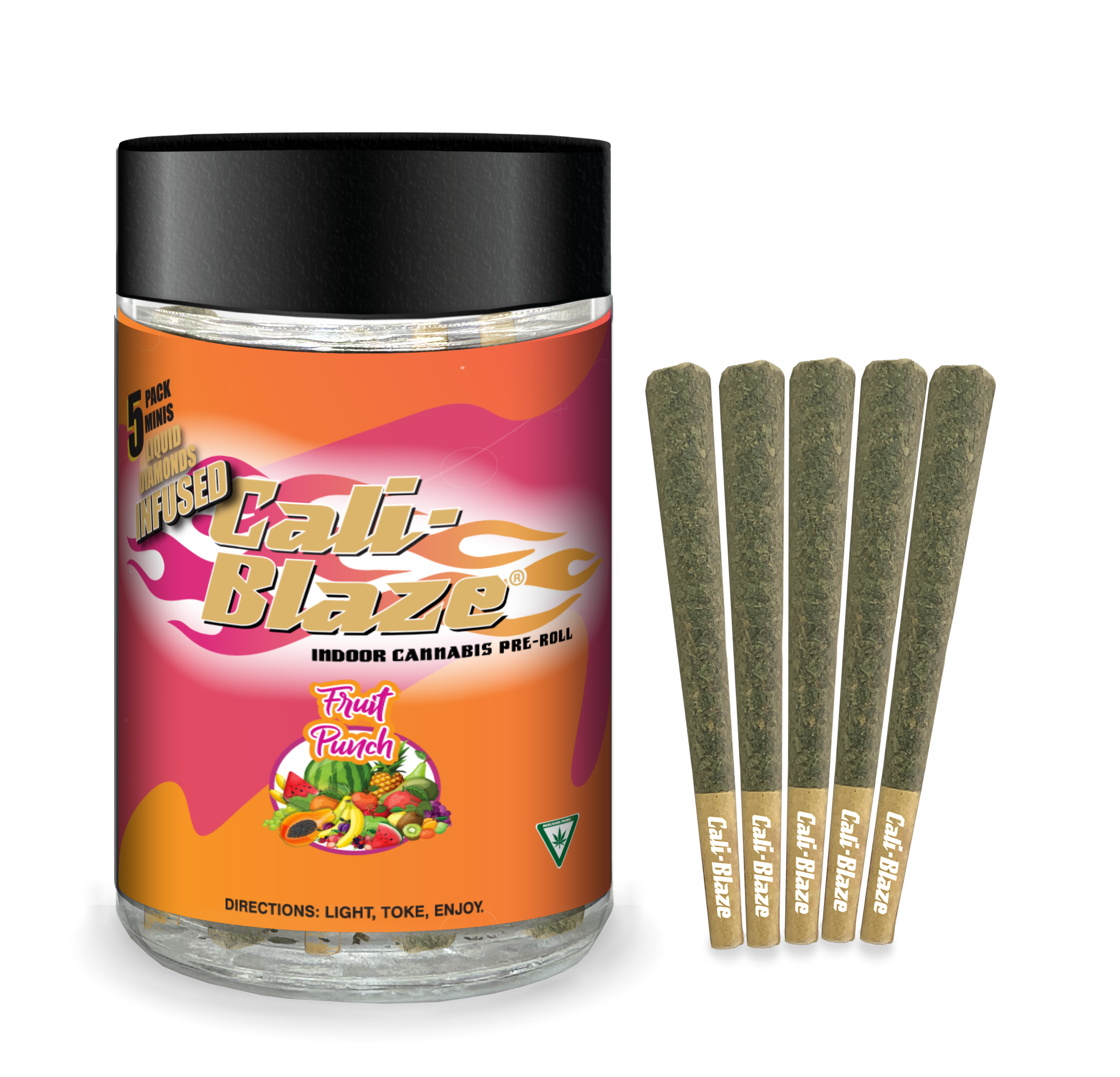 Fruit Punch 5-Pack Liquid Diamond