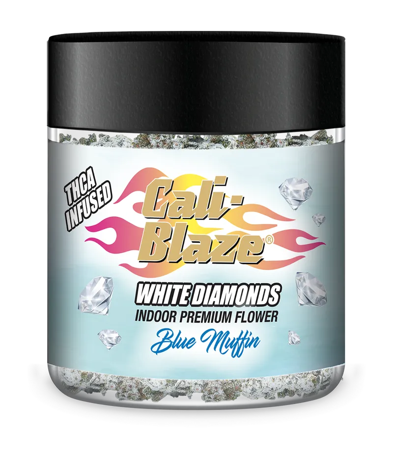 3.5g White Diamonds Blue Muffin