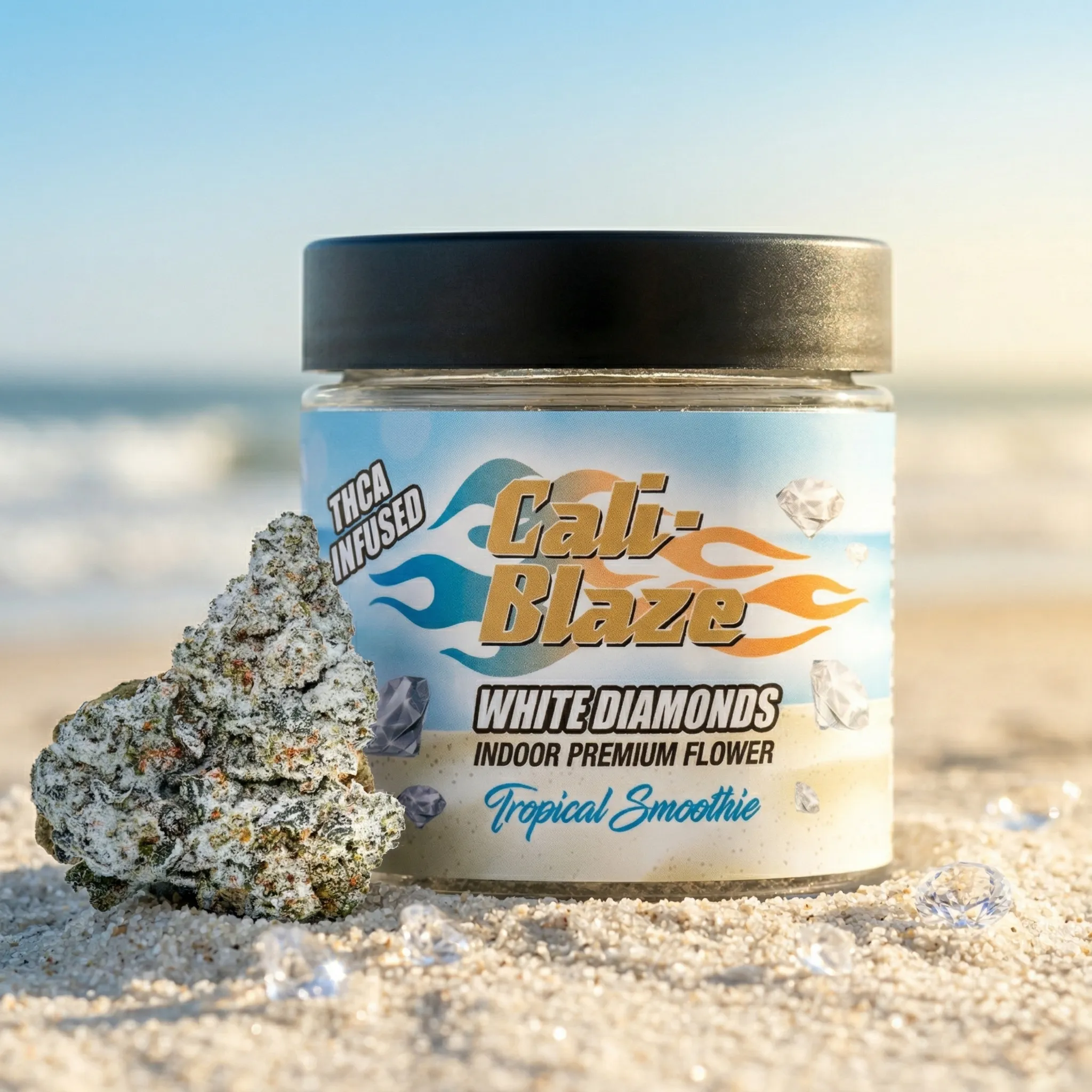White Diamond Flower — Cali Blaze cannabis